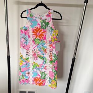 NWT Lilly Pulitzer for Target Floral Kids Dress - Pink, Blue, Green